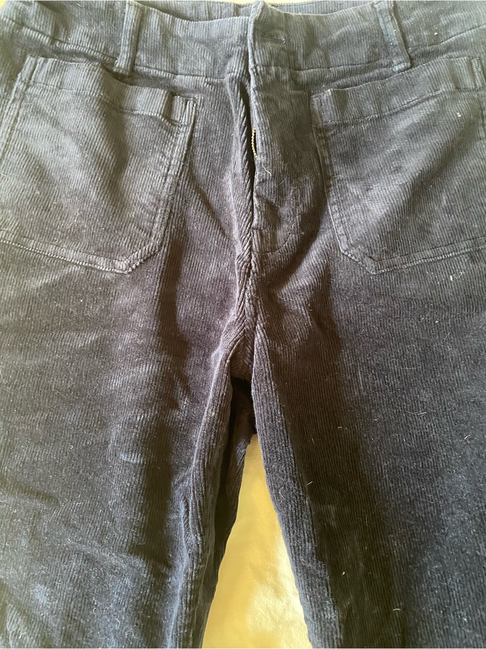 QUINCE Navy Corduroy Pant 14 - Picture 2 of 9
